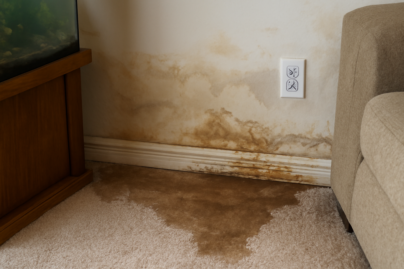 Aquarium Leak Water Removal in Little Elm, TX