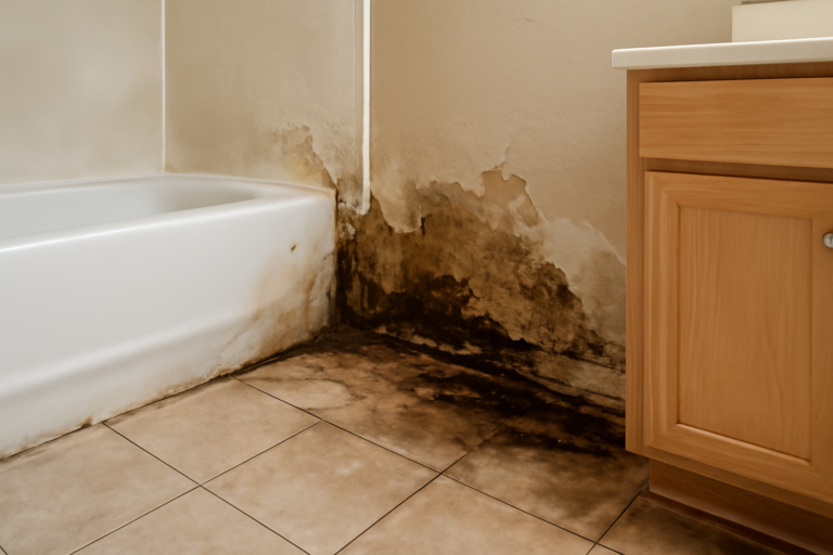 Bathroom Water Damage Restoration