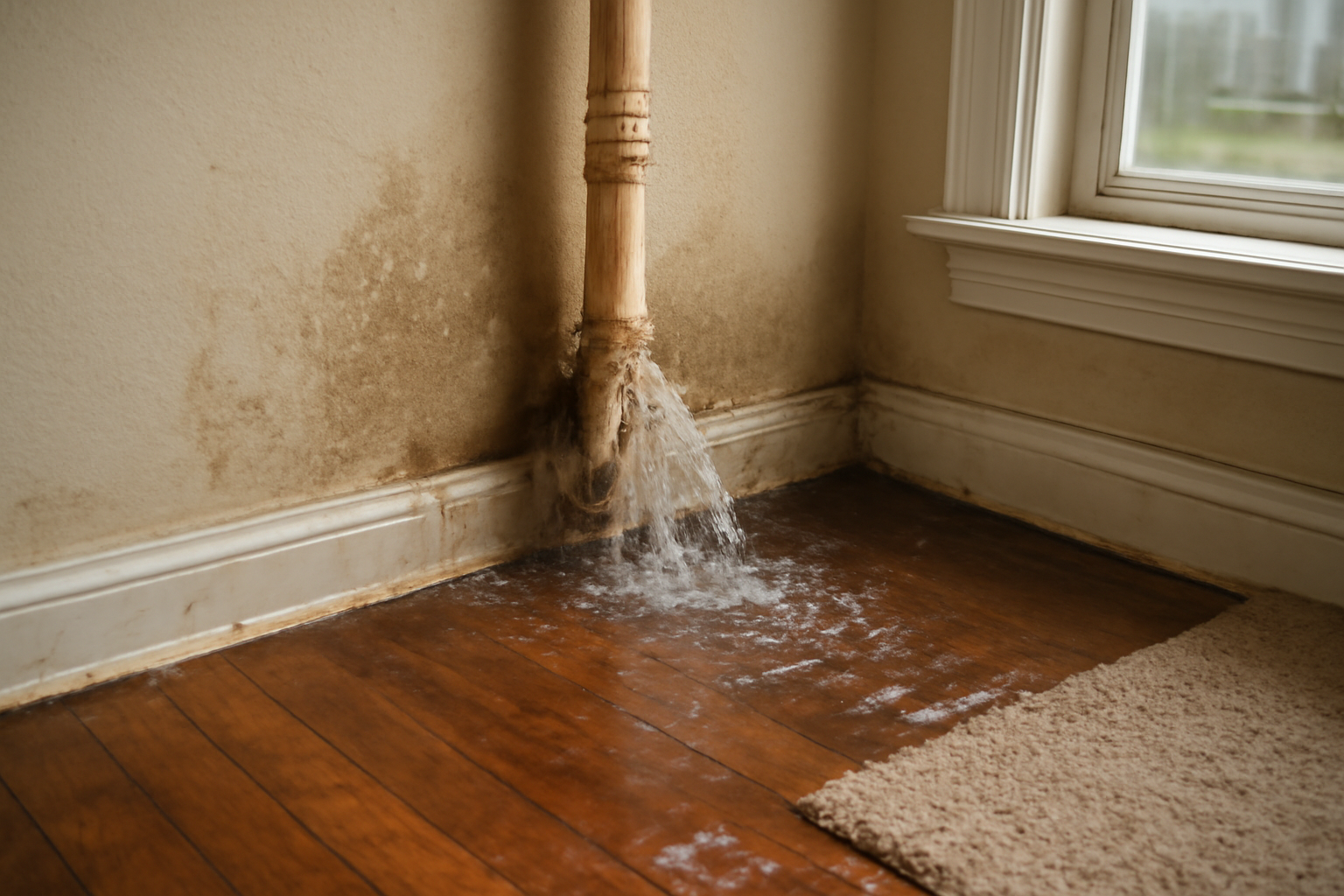 Broken Pipe Water Removal in Addison, TX