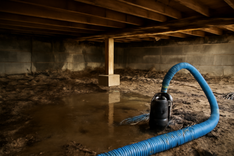 Crawl Space Water Extraction