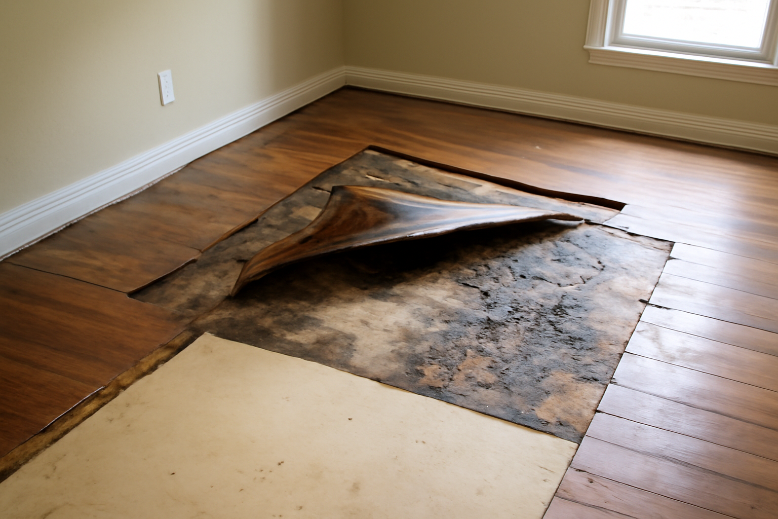 Flooring Replacement After Water Damage in Mineral Wells, TX
