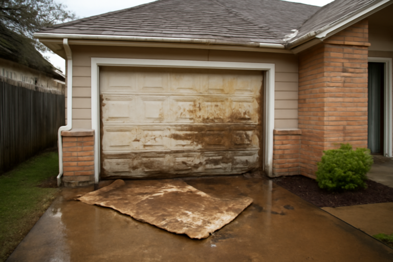Garage Water Damage Cleanup