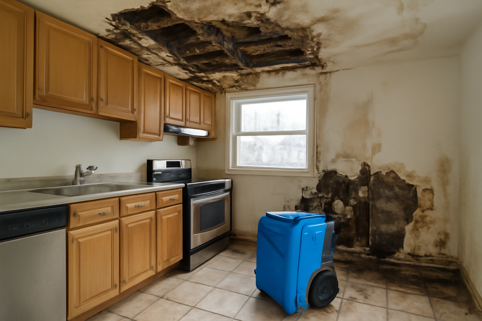Kitchen Water Damage Restoration in Anna, TX