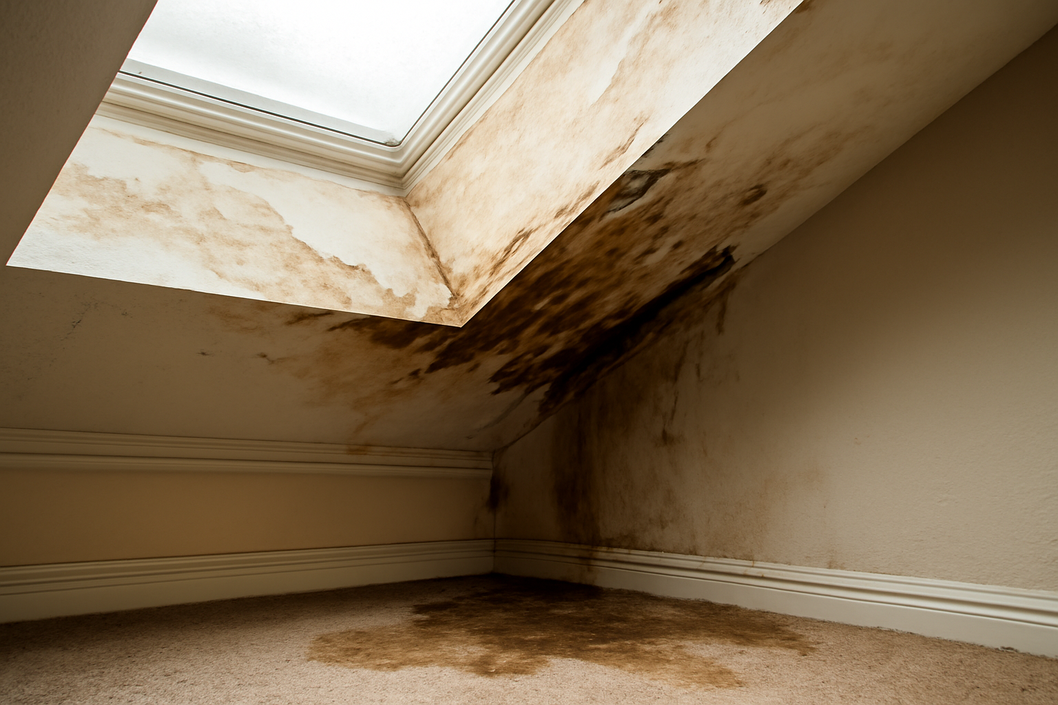 Skylight Leak Water Removal in Glenn Heights, TX