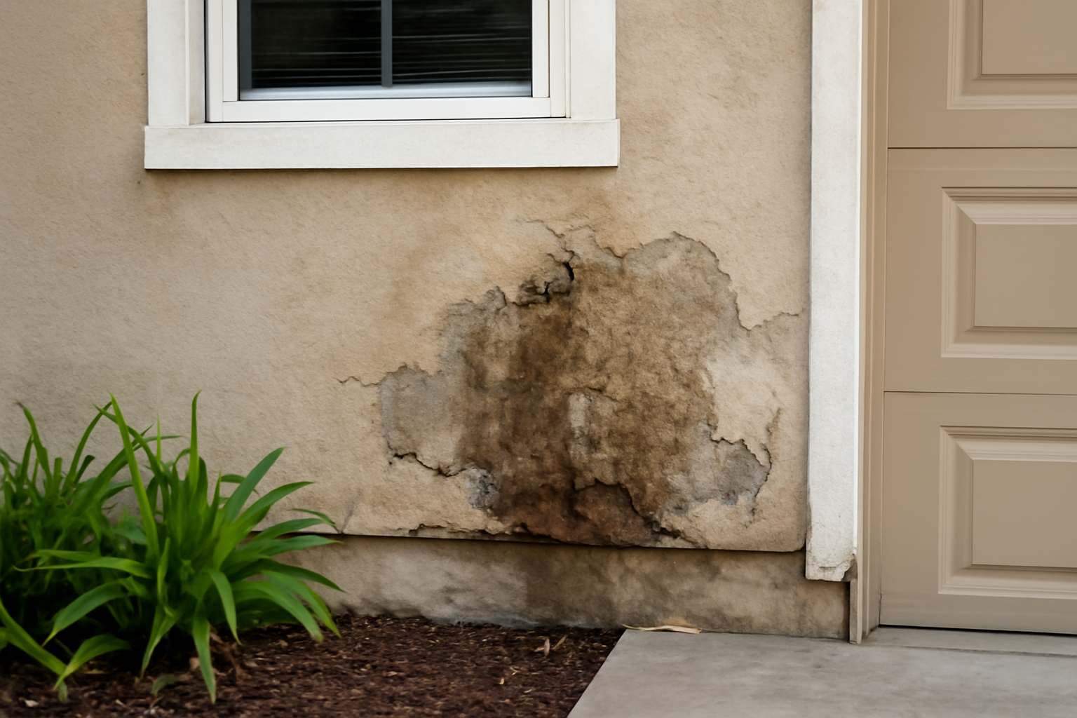 Stucco Water Damage Repair in Sanger, TX