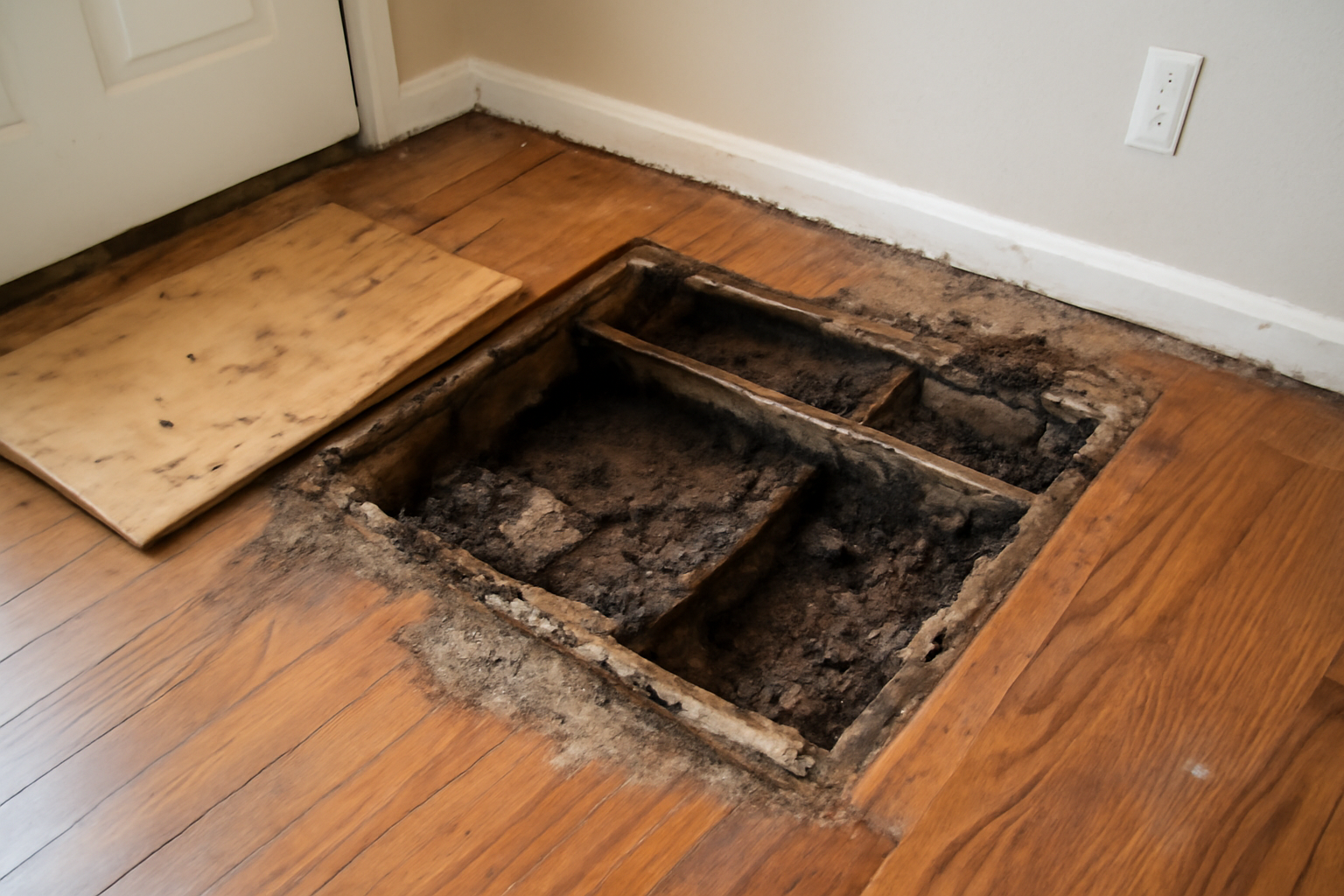 Subfloor Water Damage Repair in Little Elm, TX
