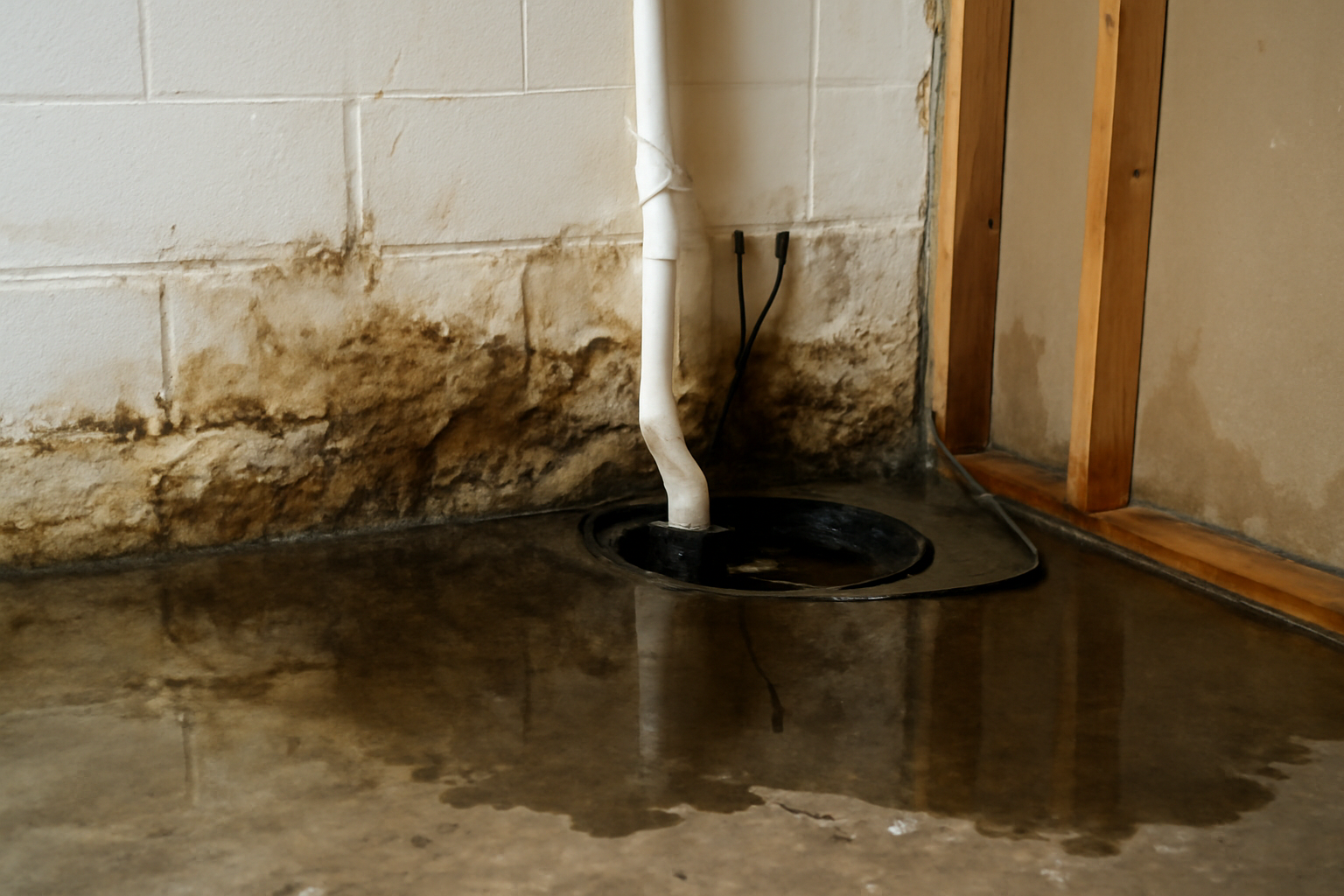 Sump Pump Overflow Water Removal in Granbury, TX
