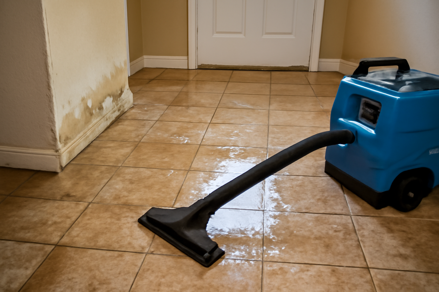 Tile Floor Water Extraction in DeSoto, TX