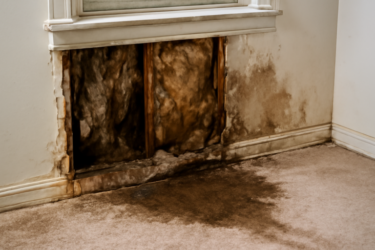 Wall Cavity Water Extraction