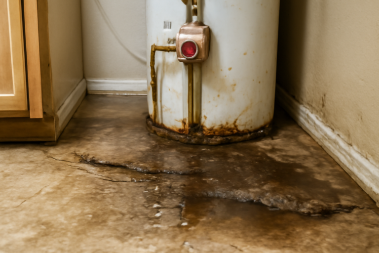 Water Heater Leak Water Removal