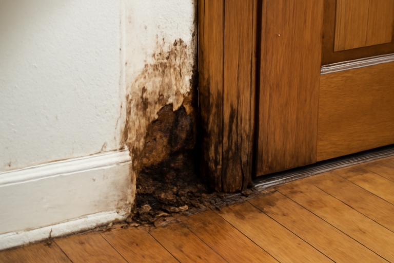 Wood Trim Water Damage Restoration